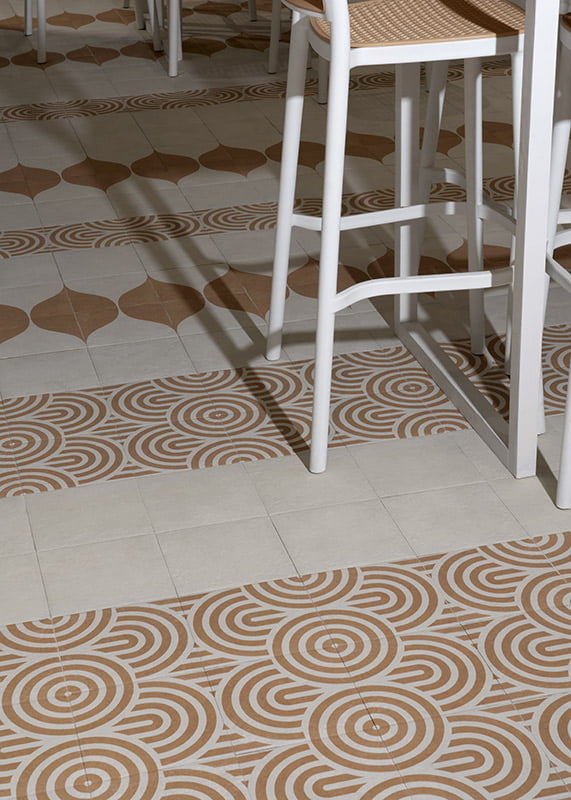 Carrelage Intérieur Canem Mainzu 20x20 cm Effet Carreau de Ciment