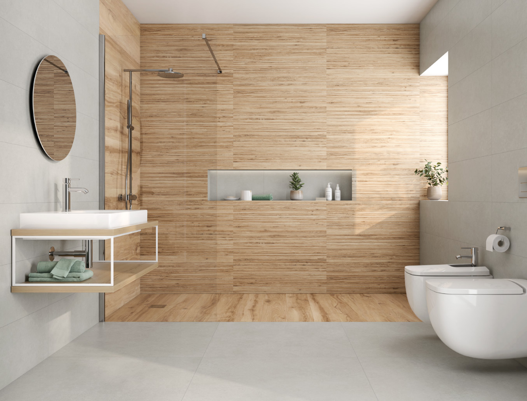 Carrelage Intérieur Chablis 30x90 cm Faience