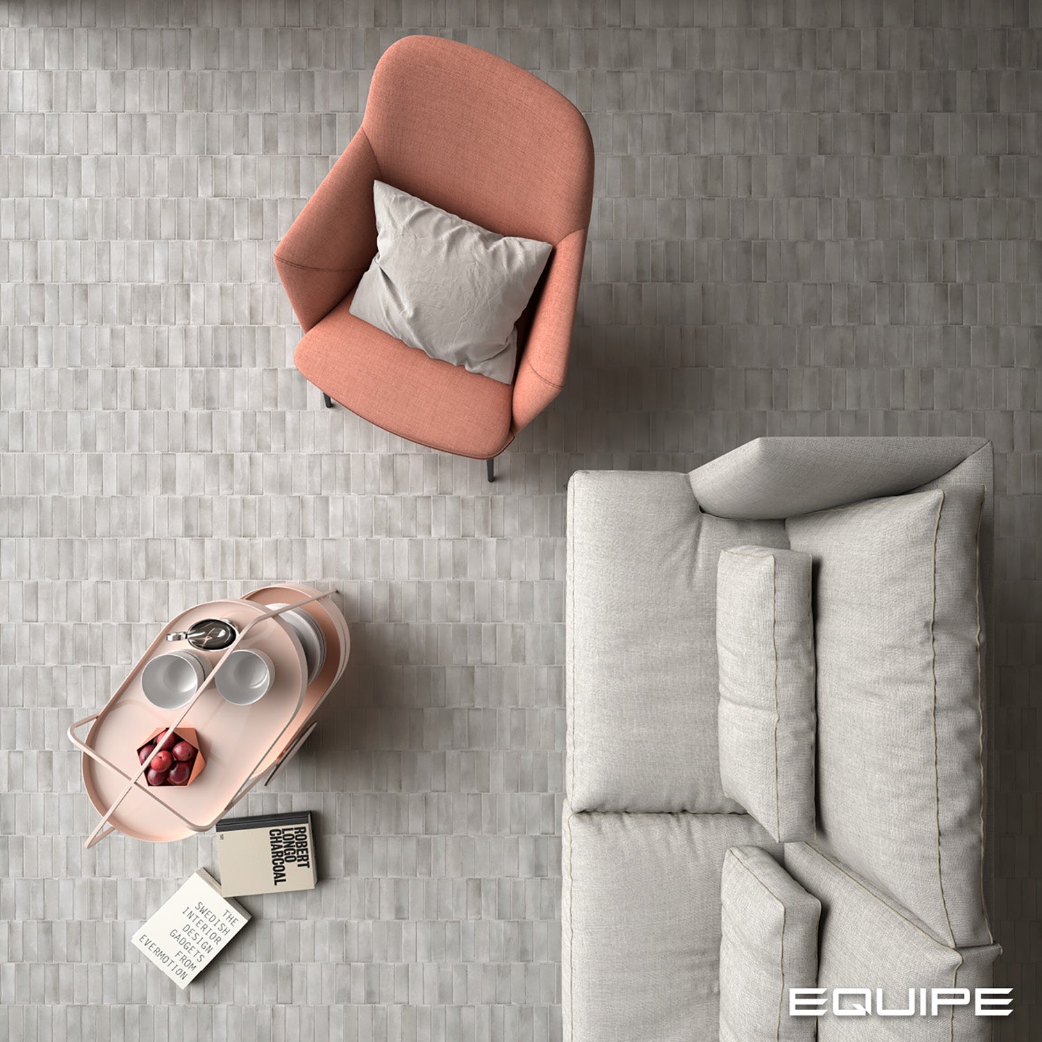 Carrelage Intérieur Zellige Coco 5x15 cm Equipe