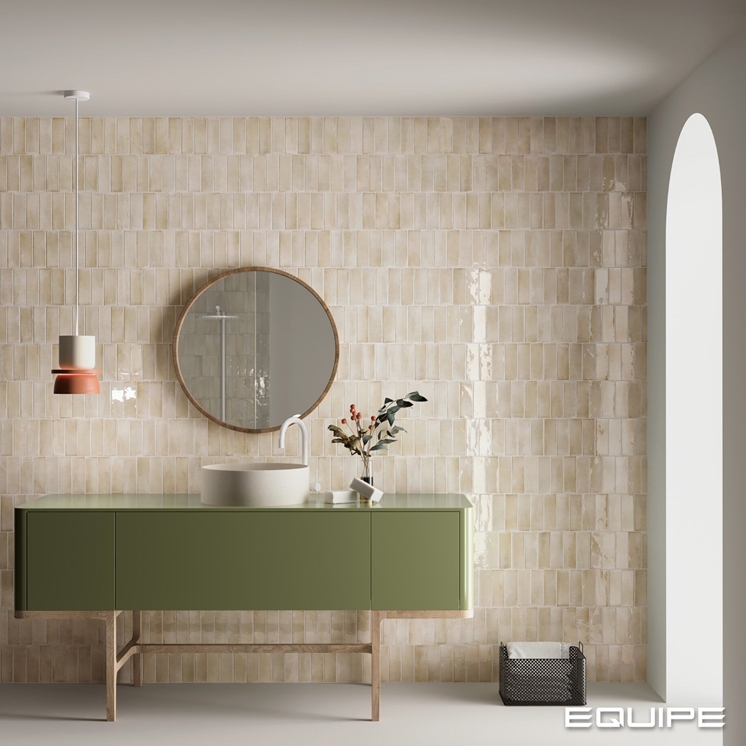 Carrelage Intérieur Zellige Coco 5x15 cm Equipe