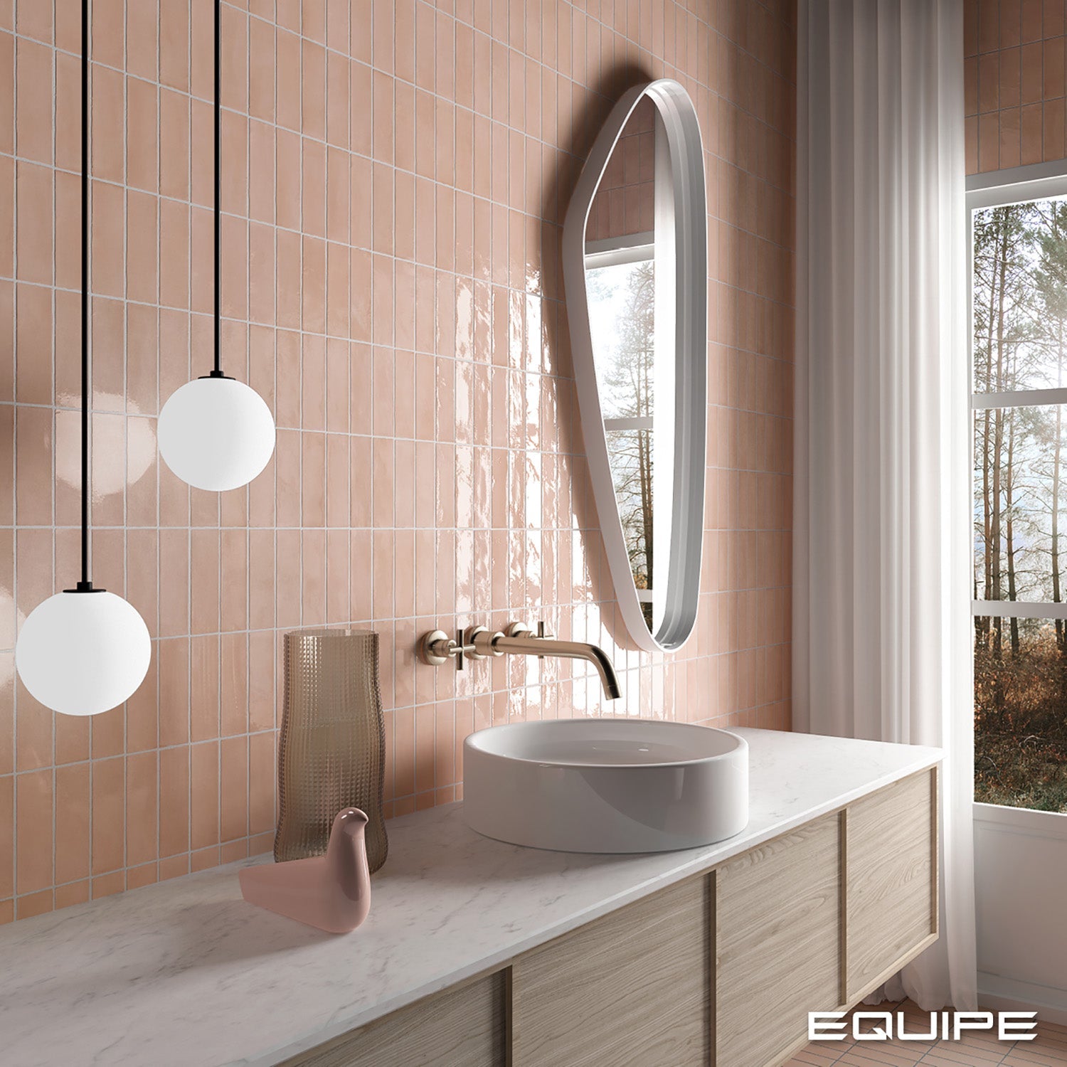 Carrelage Intérieur Zellige Coco 5x15 cm Equipe
