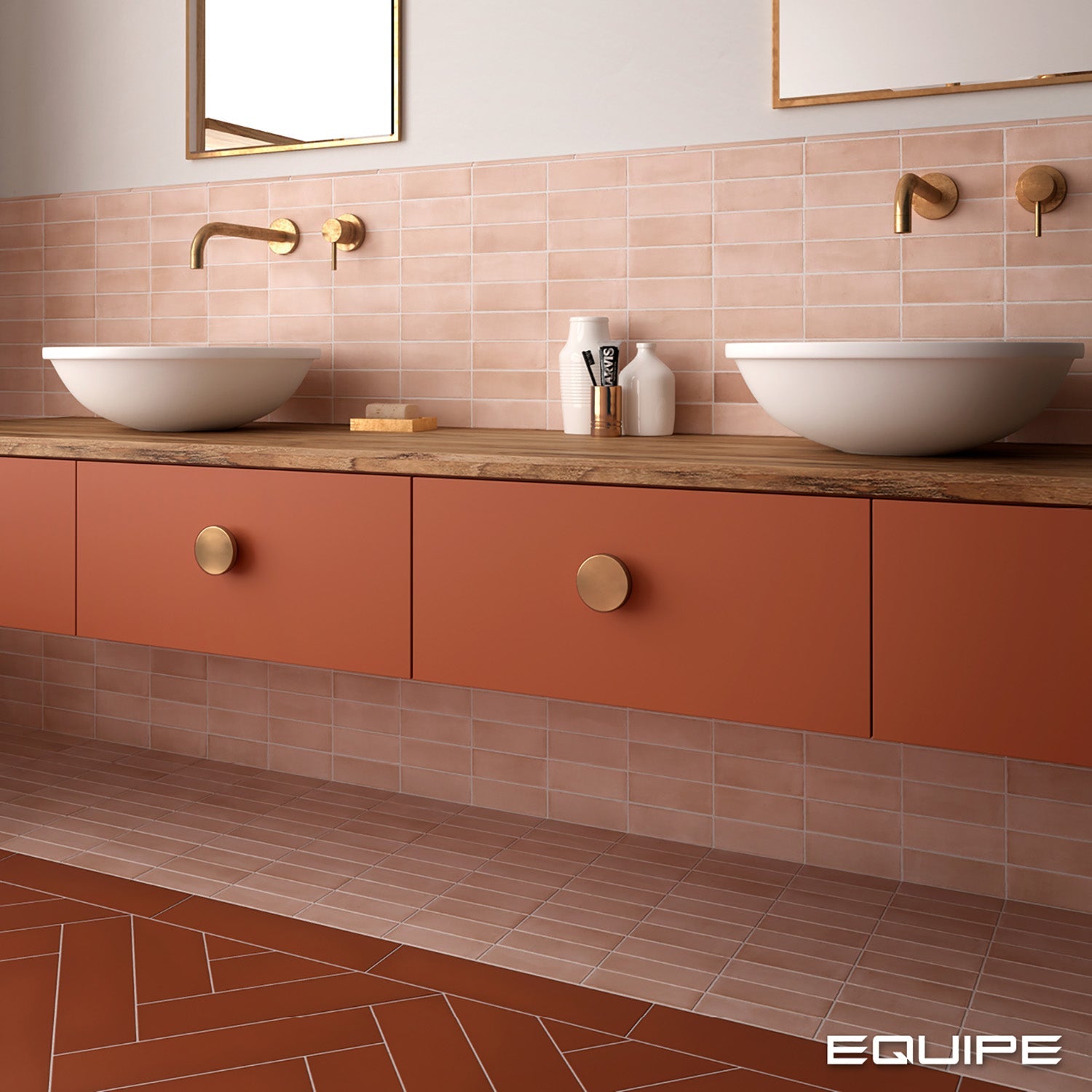 Carrelage Intérieur Zellige Coco 5x15 cm Equipe