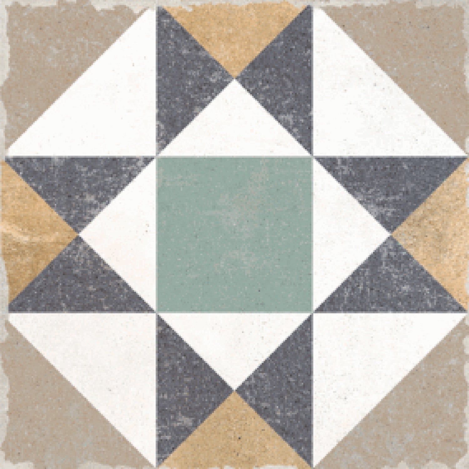 Carrelage Intérieur Gabana Nanda 20x20 cm Effet Carreau de Ciment