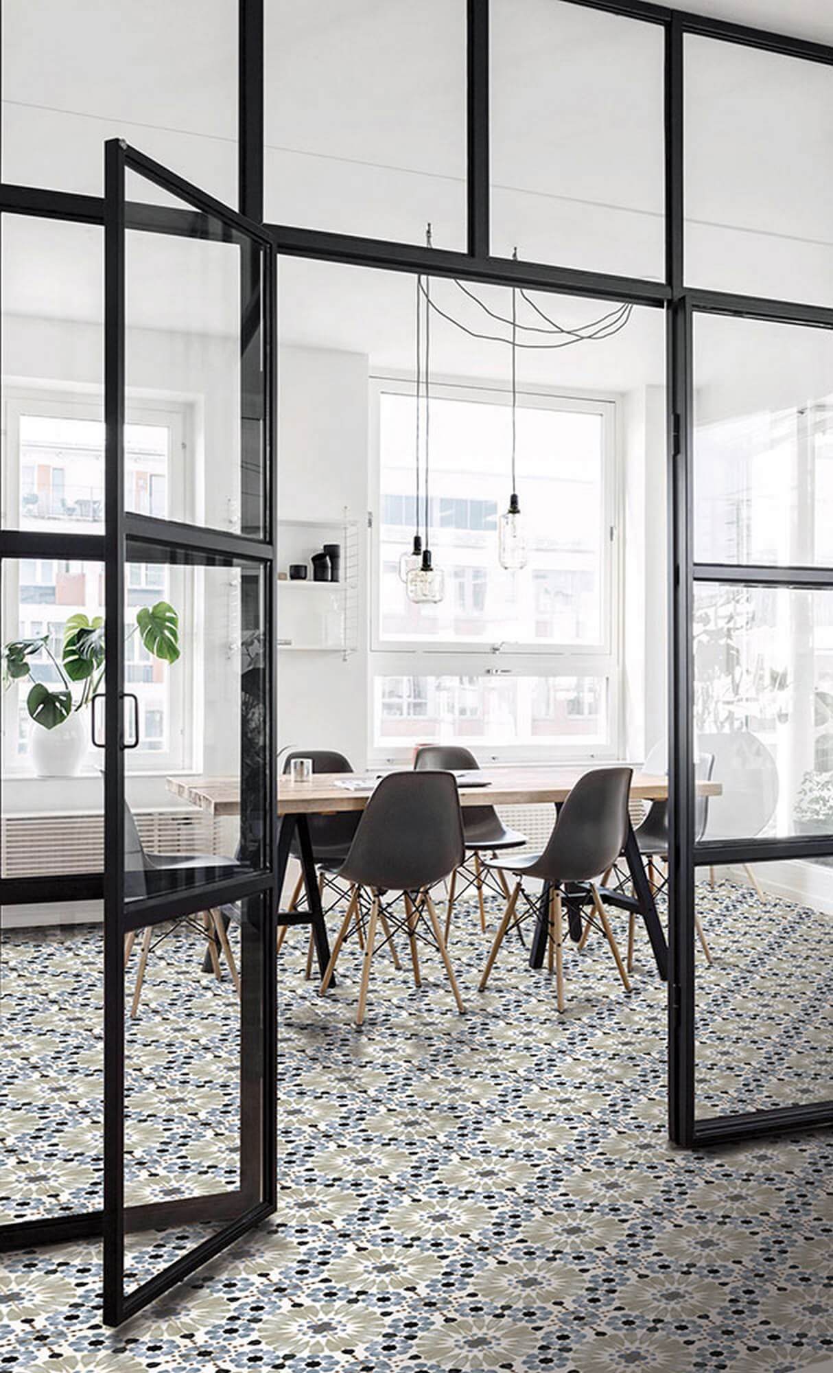 Carrelage Intérieur Grafton Nanda 20x20 cm Effet Carreau de Ciment