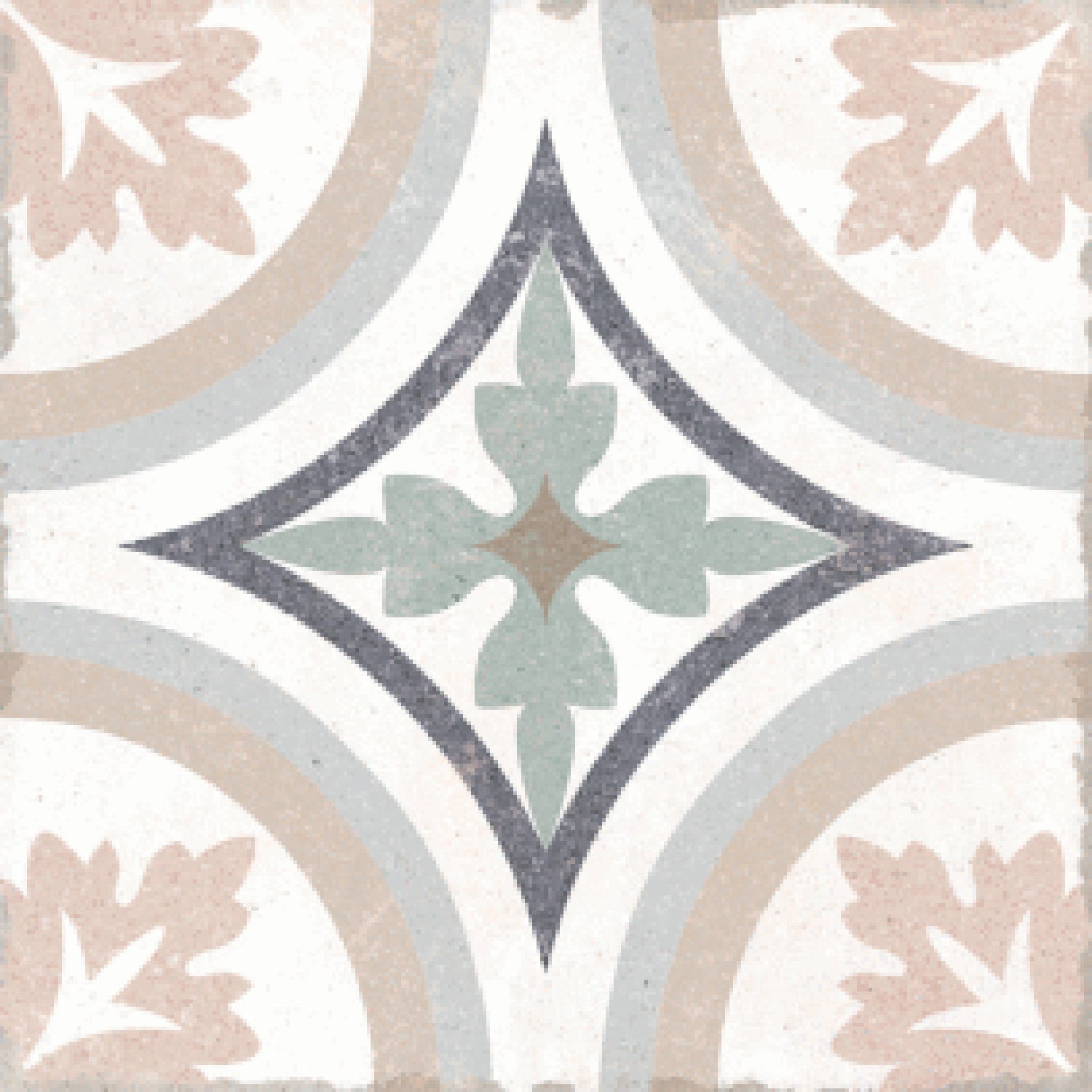 Carrelage Intérieur Gabana Nanda 20x20 cm Effet Carreau de Ciment