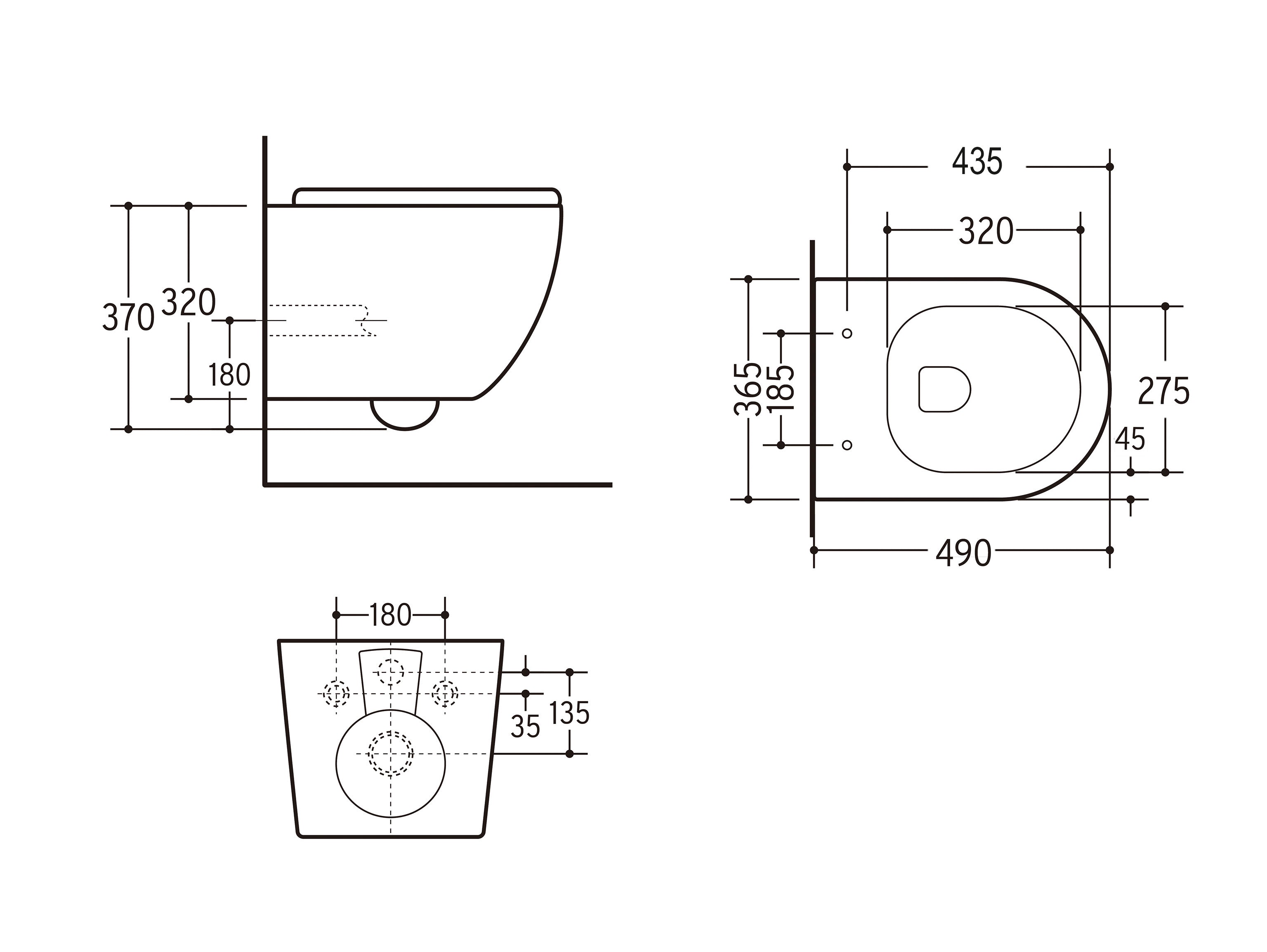 WC Cuvette Circé O Design