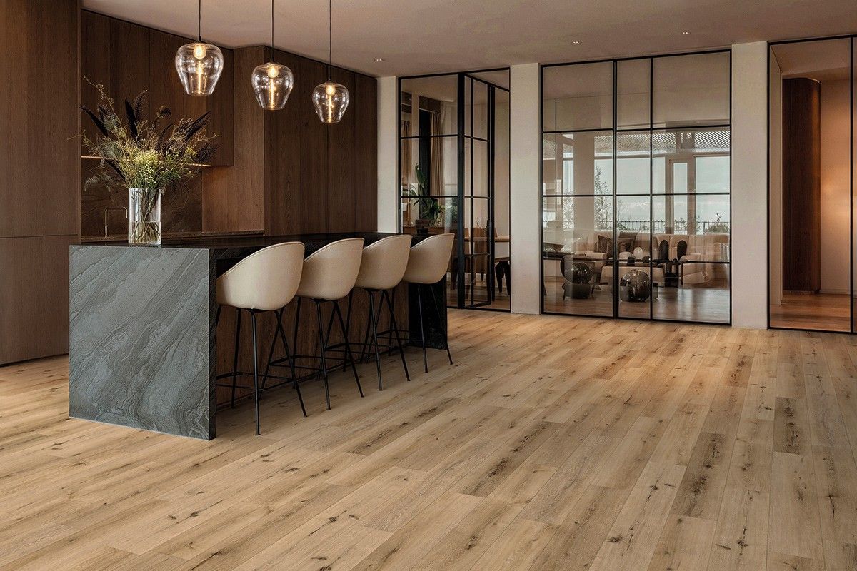 Sol Vinyle SPC Arno Lamett 180x1220 mm Effet Bois