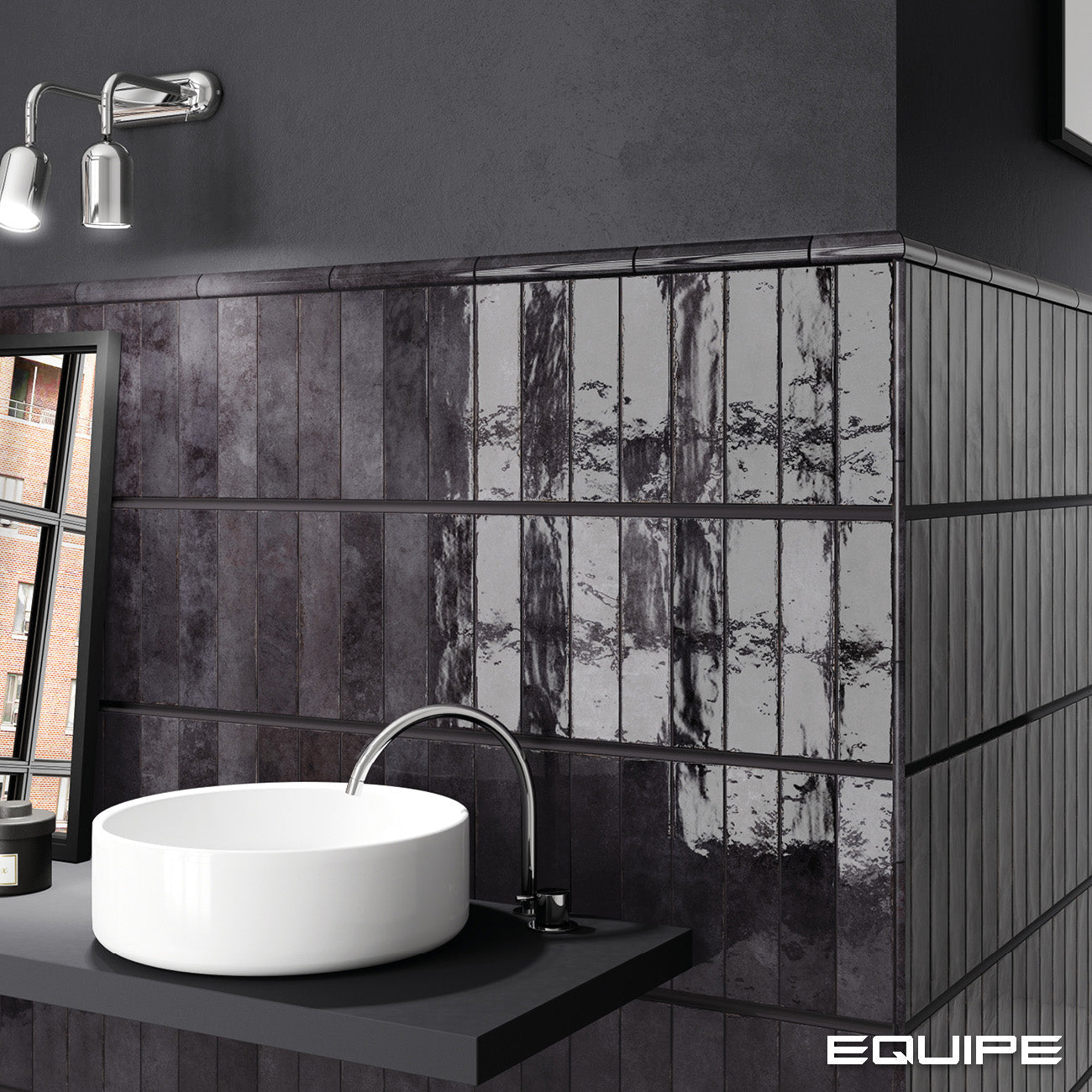 Carrelage Intérieur Zellige Tribeca 6x24.6 cm Equipe