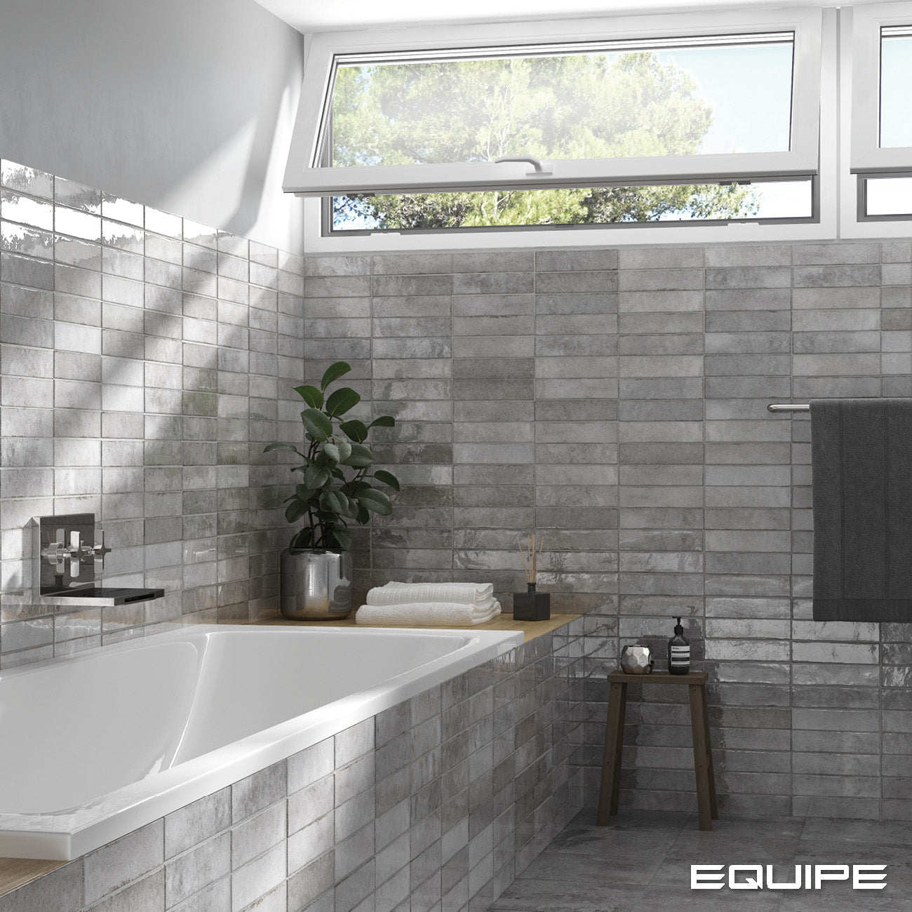 Carrelage Intérieur Zellige Tribeca 6x24.6 cm Equipe