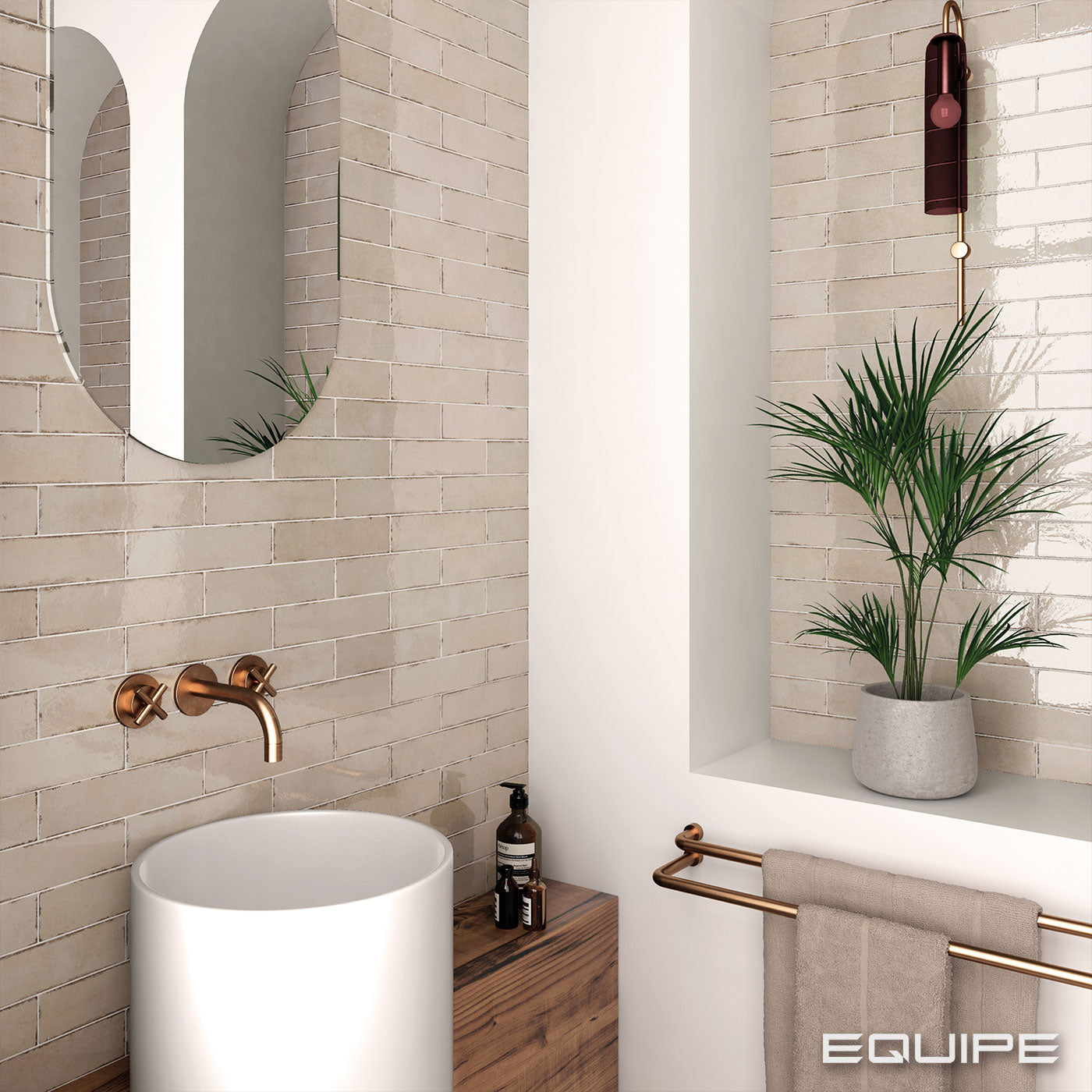 Carrelage Intérieur Zellige Tribeca 6x24.6 cm Equipe
