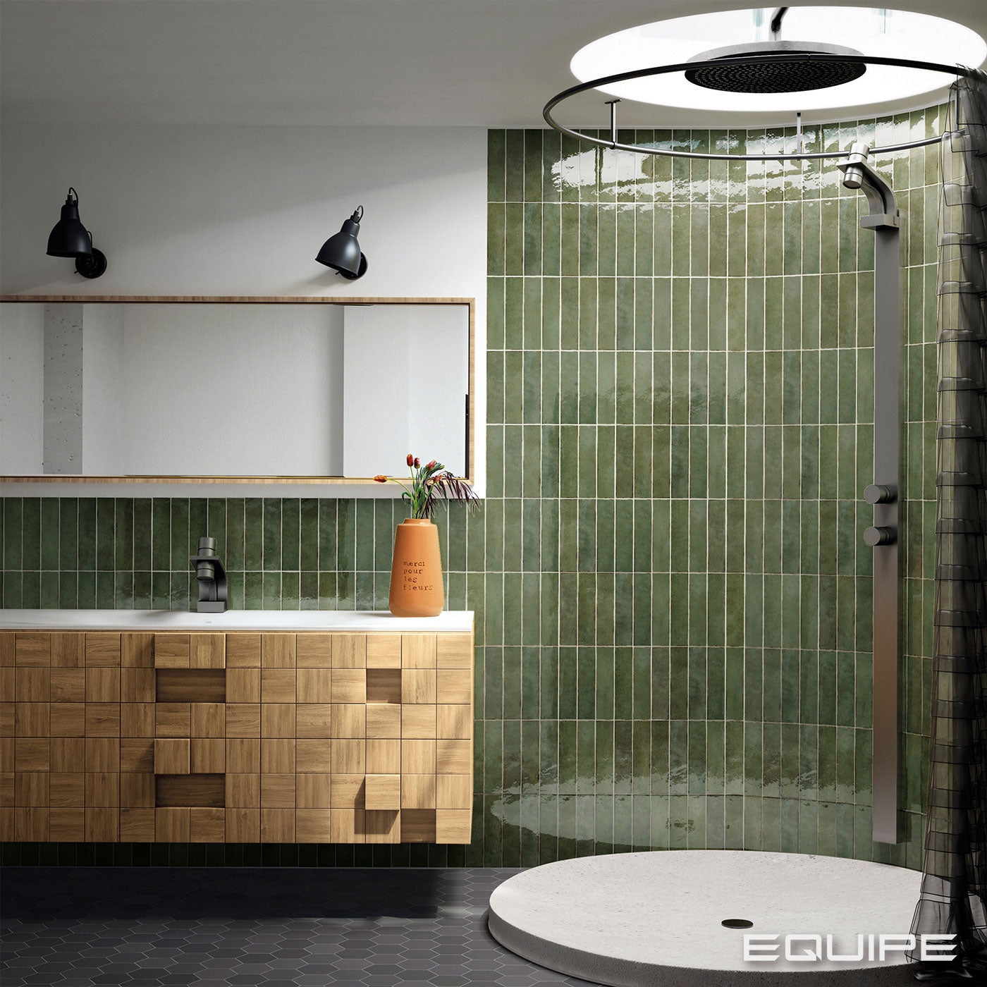 Carrelage Intérieur Zellige Tribeca 6x24.6 cm Equipe