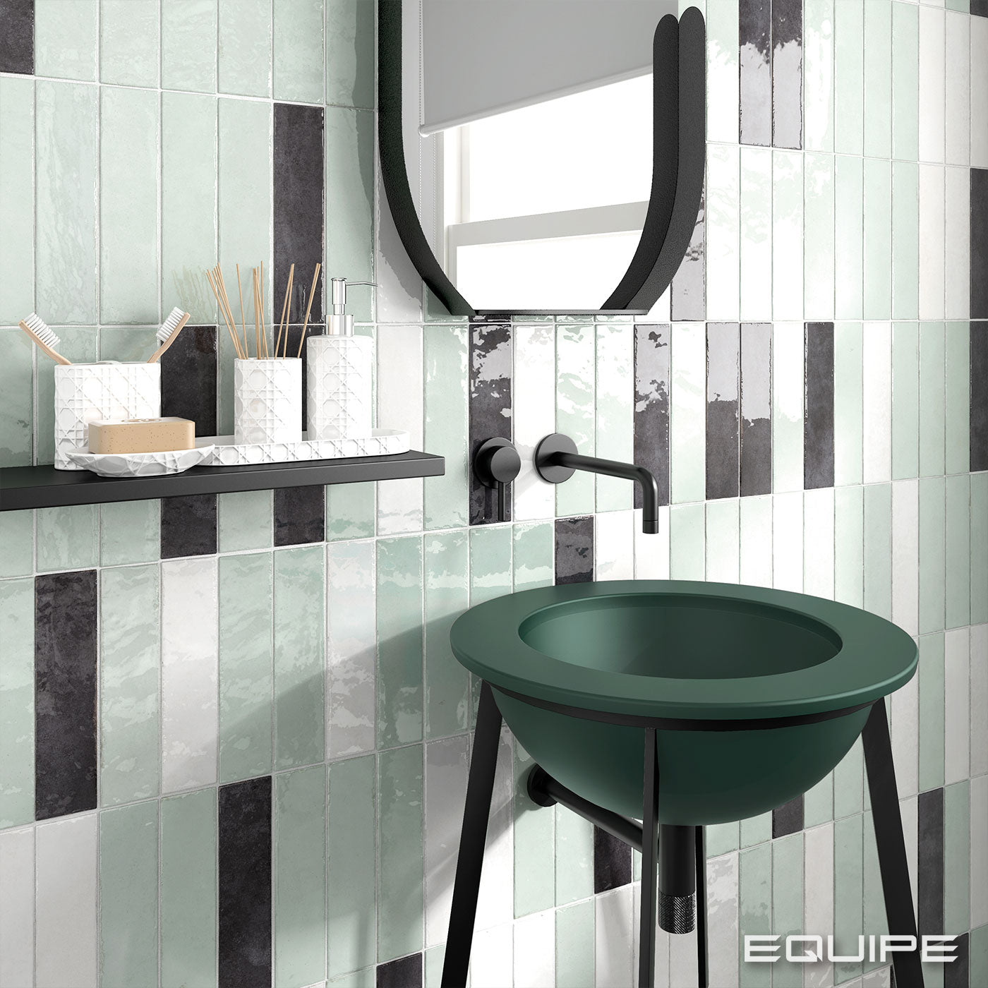 Carrelage Intérieur Zellige Tribeca 6x24.6 cm Equipe