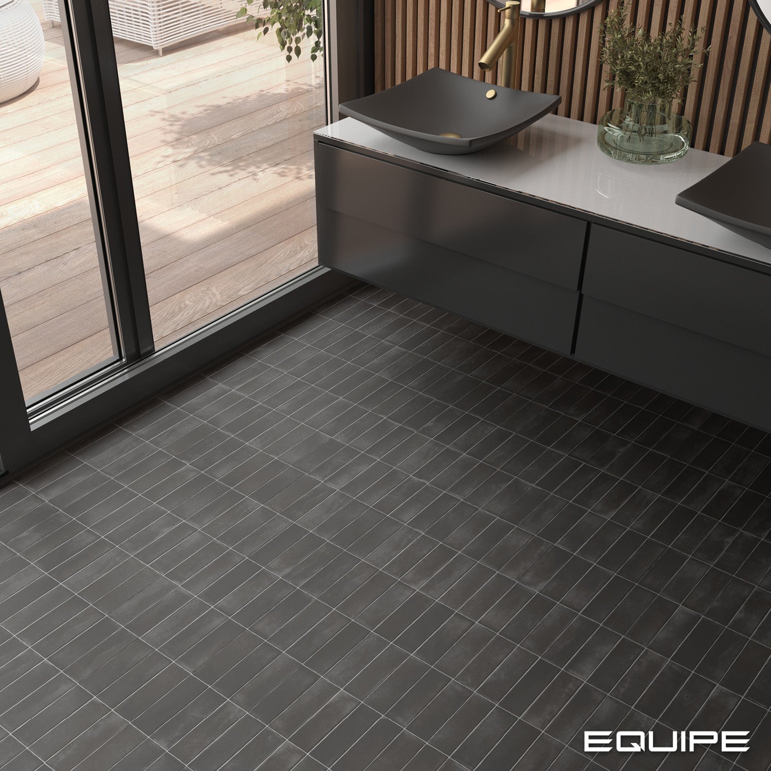 Carrelage Intérieur Zellige Coco 5x15 cm Equipe