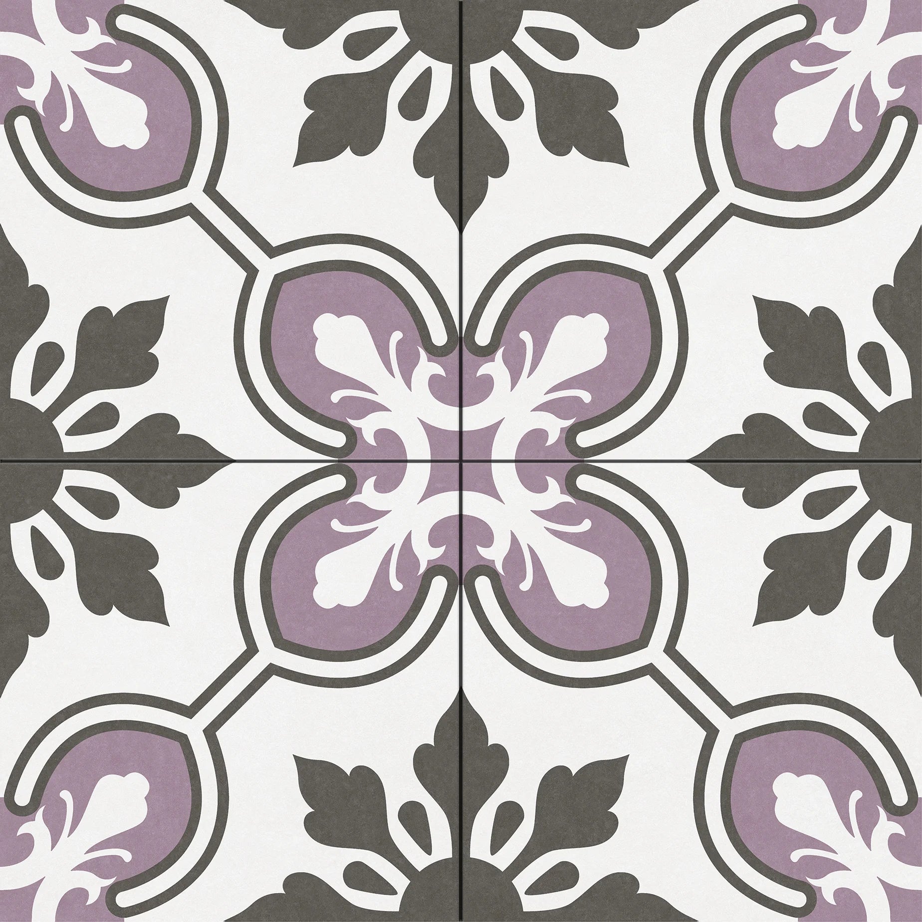 Carrelage Intérieur Precut Navarti 45x45 cm Effet Carreau de Ciment