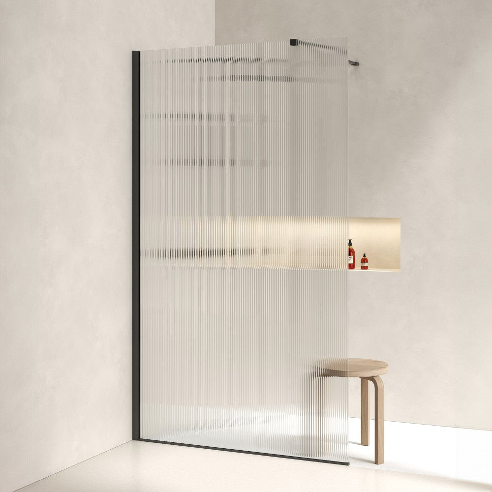 Paroi de douche verre cannelé Néo