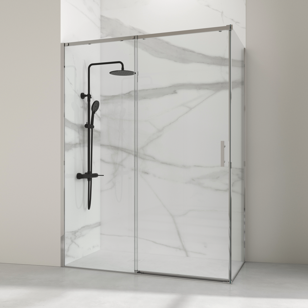 Paroi latérale fixe pour porte coulissante Helios