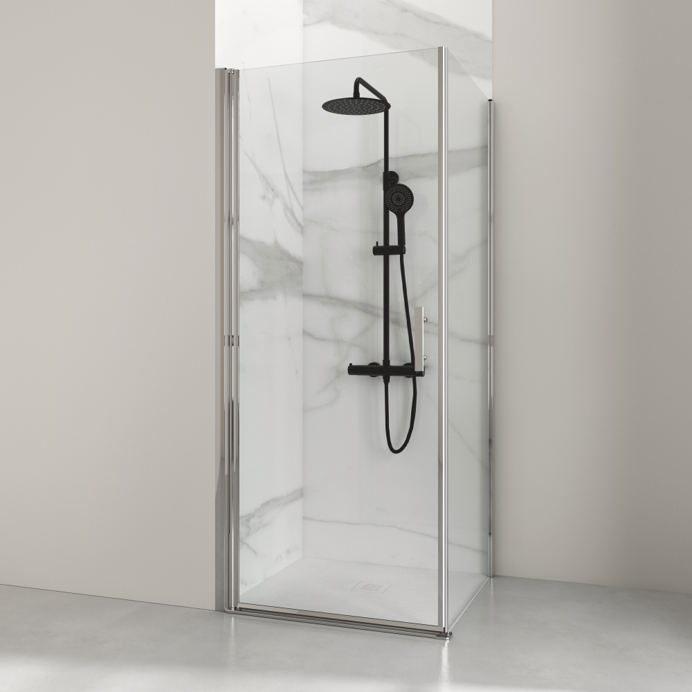 Paroi latérale fixe pour porte coulissante Helios