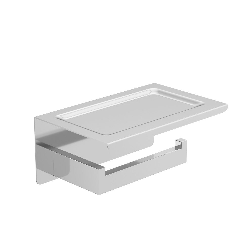 Porte papier toilettes à fixer en inox Floé