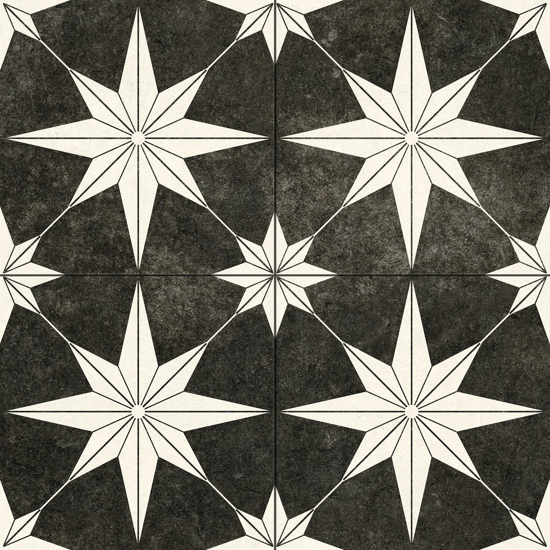 Carrelage Intérieur Precut Navarti 45x45 cm Effet Carreau de Ciment